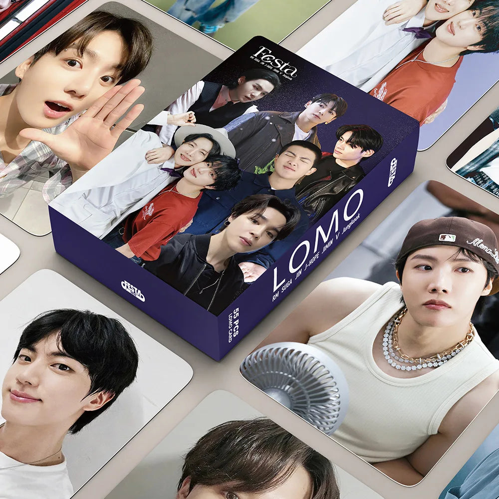 BTS Exclusive Group Photo-Cards 55pcs set