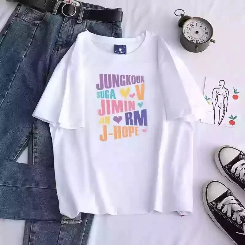 BTS Members T-shirt ( Multiple Options)