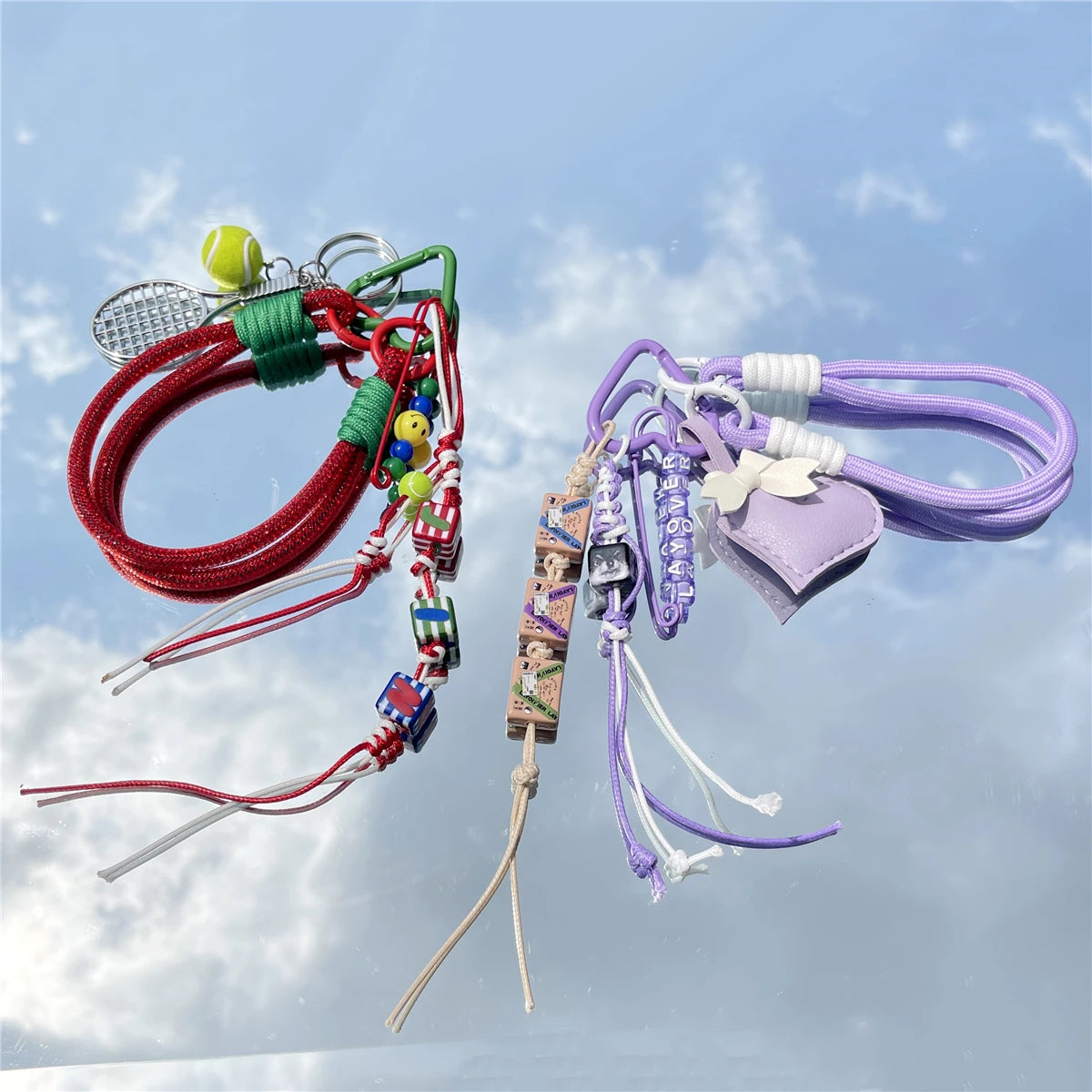BTS Album Themed Hand Made Keychains